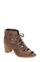 Women's Vince Camuto Tressa Perforated Lace-up Sandal M - Beige
