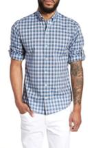 Men's Zachary Prell Cheung Fit Sport Shirt, Size Small - Blue
