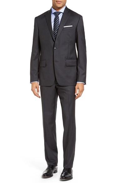 Men's Nordstrom Men's Shop Classic Fit Check Wool Suit