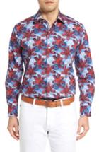 Men's Tailorbyrd Cider Fit Abstract Pattern Sport Shirt