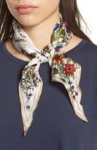 Women's Vince Camuto You're The Bee's Knees Kite Silk Scarf, Size - White
