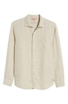 Men's Tommy Bahama Seaspray Breezer Standard Fit Linen Sport Shirt - Brown
