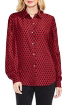 Women's Vince Camuto Statement Geo Balloon Sleeve Blouse - Red