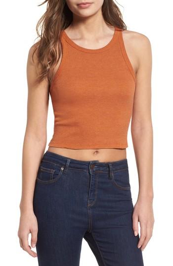Women's Bp. Cross Back Tank, Size - Brown