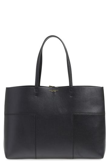 Tory Burch Block Leather Tote