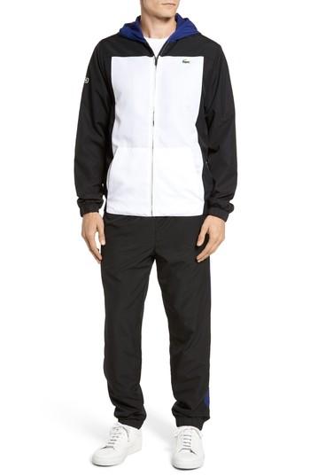 Men's Lacoste Colorblock Track Suit (m) - Black