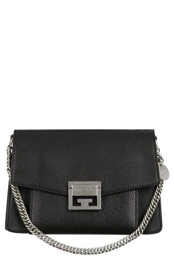 Givenchy Small Gv3 Leather Crossbody Bag - Black