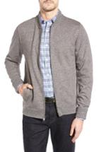 Men's Nordstrom Men's Shop Zip Front French Terry Baseball Jacket