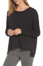 Women's Caslon Relaxed Sweatshirt - Black