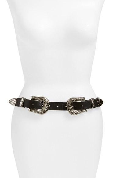 Women's B-low The Belt 'baby Bri Bri' Hip Belt - Black/silver