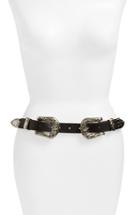 Women's B-low The Belt 'baby Bri Bri' Hip Belt - Black/silver