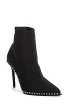 Women's Alexander Wang Eri Studded Sock Bootie Us / 36eu - Black