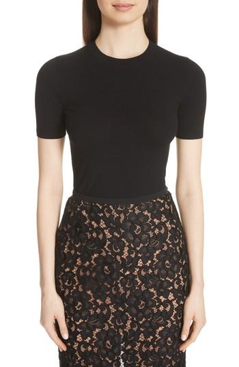 Women's Michael Kors Knit Tee - Black