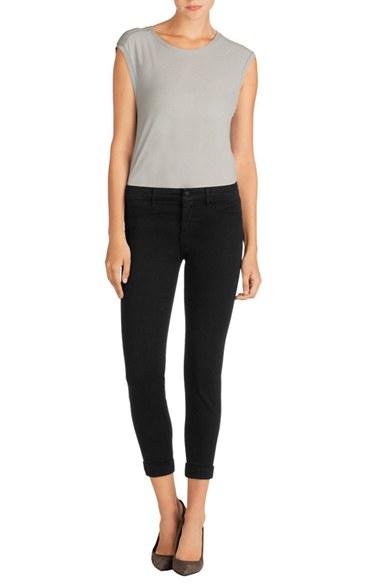 Women's J Brand 'anja' Cuffed Crop Skinny Jeans