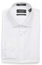 Men's Nordstrom Men's Shop Extra Trim Fit Non-iron Solid Dress Shirt .5 32/33 - White