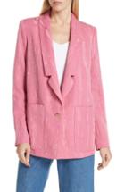 Women's Rachel Comey Lovely Wool Blend Moire Blazer - Pink