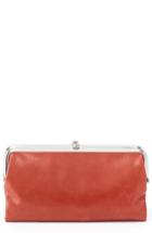 Women's Hobo Lauren Double Frame Clutch - Red