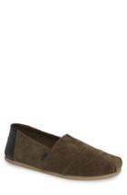 Men's Toms Alparagata Slip-on .5 M - Green