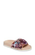 Women's Kenneth Cole New York Xenia Sequin Embellished Sandal M - Pink