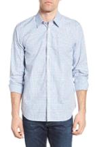 Men's Jeremy Argyle Comfort Fit Plaid Sport Shirt - Blue