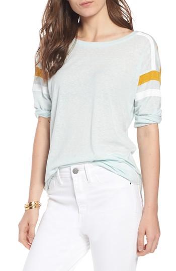 Women's Treasure & Bond Sporty Tee, Size - Blue/green