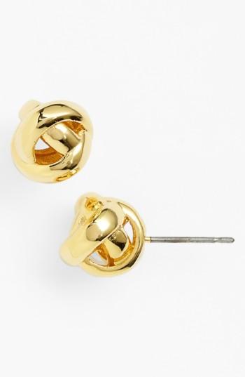 Women's Kate Spade New York 'dainty Sparklers' Knot Stud Earrings