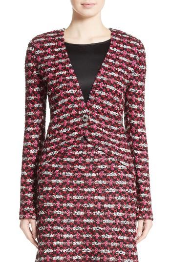 Women's St. John Collection Hiran Tweed Knit Jacket