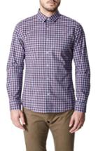 Men's 7 Diamonds Red Moon Woven Shirt - Red