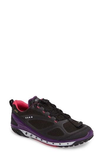Women's Ecco Biom Venture Gtx Sneaker -5.5us / 36eu - Black