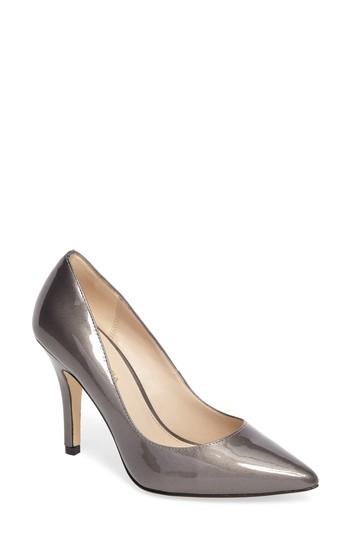 Women's Pelle Moda Vally Pointy Toe Pump .5 M - Grey