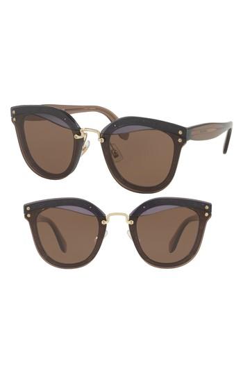 Women's Miu Miu 65mm Sunglasses - Lilac