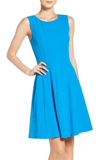 Women's Adrianna Papell Osis Fit & Flare Dress - Blue