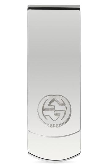 Men's Gucci Gg Interlocking Logo Money Clip - Metallic