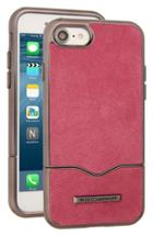 Rebecca Minkoff Leather Iphone 7 Slider Case - Pink