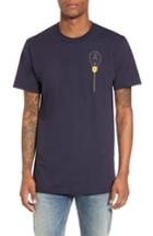 Men's Casual Industrees Keeping Seatown Lit T-shirt - Blue