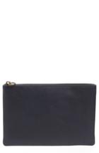 Madewell The Leather Pouch Clutch -