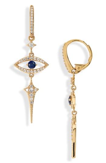 Women's Nadri Nazar Evil Eye Earrings