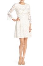 Women's Eliza J Bell Sleeve Fit & Flare Dress - Ivory