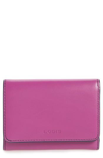 Women's Lodis Los Angeles Mallory Rfid Leather Wallet - Pink