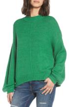 Women's Bp. Balloon Sleeve Sweater, Size - Green