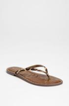 Women's Sam Edelman Gracie Genuine Calf Hair Sandal M - Brown