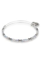 Women's Alex And Ani Moon Celestial Two-tone Adjustable Wire Bangle