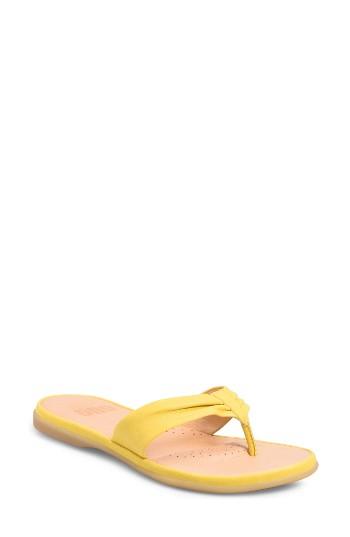 Women's Ono Liy Flip Flop M - Yellow