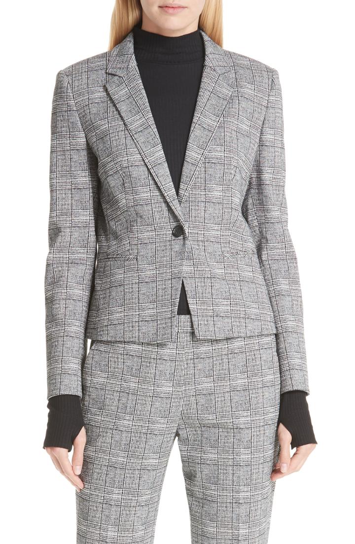 Women's Hugo Asima Bold Check Suit Jacket