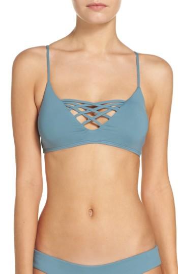 Women's L Space Jaime Bikini Top - Blue