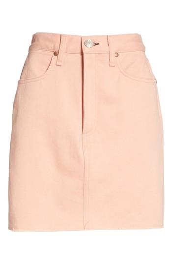 Women's Rag & Bone/jean Moss Skirt - Coral