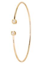 Women's Dinh Van Le Cube Diamant Small 18k Gold Flex Bracelet