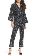 Women's Adelyn Rae Addison Pajama Jumpsuit - Black