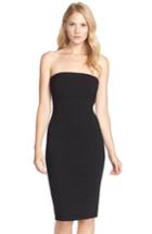 Women's Felicity & Coco Brianna Strapless Knit Body-con Dress - Black