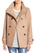 Women's Thread & Supply Double Breasted Peacoat - Brown